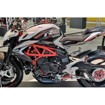 Frame cap sets MV Agusta Brutale 675 800 Rivale Dragster CNC Racing (シーエヌシーレーシング)