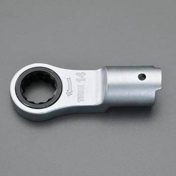 13mm [EA723NK-4用] ラチェット式メガネヘッド エスコ