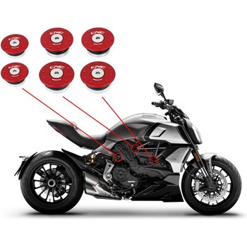 Frame caps kit Ducati Diavel 1260 CNC Racing (シーエヌシーレーシング)