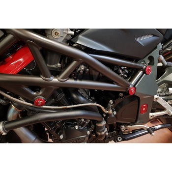 FRAME CAPS KIT MV AGUSTA BRUTALE 1090 - CNC Racing (シーエヌシーレーシング)