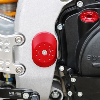 FRAME CAPS SET スイングアームピボット AXLE APRILIA CNC Racing (シーエヌシーレーシング)
