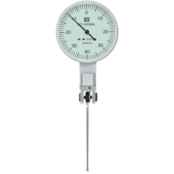 0.8mm/0.01/37.5mmダイアルインジケーター(ロング/超硬 エスコ