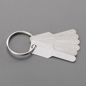 45mm/6本組 シクネスゲージ(ステンレス製) エスコ