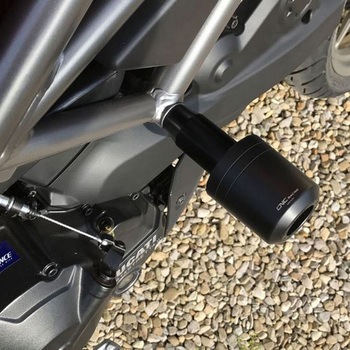 Frame crash protections Ducati Multistrada ブラック CNC Racing (シーエヌシーレーシング)