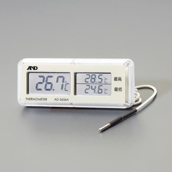 -40～69.9℃ デジタル温度計(防水型) エスコ