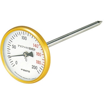200x80mm アスファルト温度計 エスコ