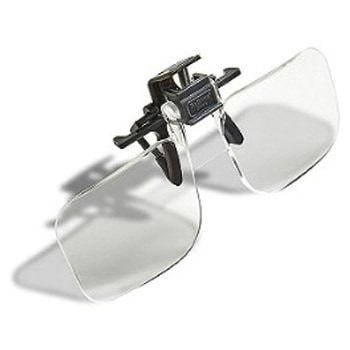 x2.0/50x40mm めがね取付け型ルーペ エスコ