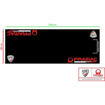 GARAGE CARPET PRAMAC RACING LIMITED EDITION ブラック - CNC Racing (シーエヌシーレーシング)