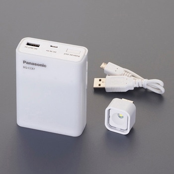 [単3・単4] 電池充電器(USB入出力付) - エスコ