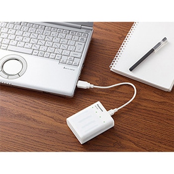 [単3・単4] 電池充電器(USB入出力付) - エスコ