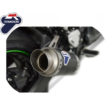 GP CLASSIC スリップオン ステンレス， スリーブ: カーボン Termignoni (テルミニョーニ)