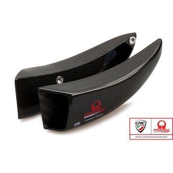 GP DUCTS - フロントbrake cooling system Pramac Racing Lim. Ed. Glossy カーボン - CNC Racing (シーエヌシーレーシング)