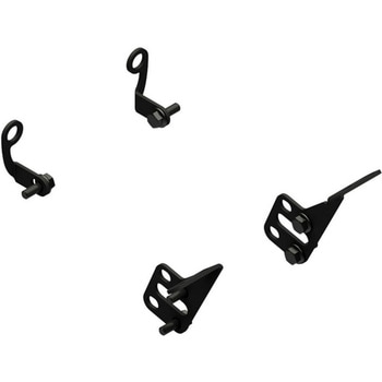 GP DUCTS - 取り付けキット ブラック CNC Racing (シーエヌシーレーシング)