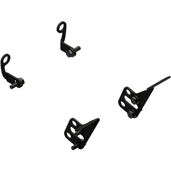 GP DUCTS - 取り付けキット ブラック CNC Racing (シーエヌシーレーシング)