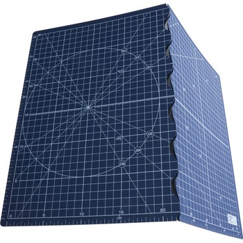 320x450mm カッティングマット(折畳み式) エスコ
