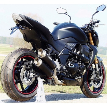 GPC-X2 スリップオンマフラー  EC approved ステンレスブラック for Z750/Z750R (07-) - BODIS (ボディス)