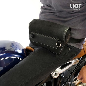 Handlebar bag Sahara Split leather | U038 UnitGarage (ユニットガレージ)