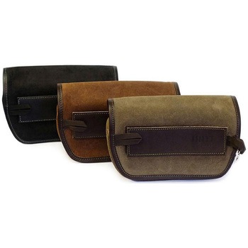 Handlebar bag Sahara Split leather | U038 UnitGarage (ユニットガレージ)