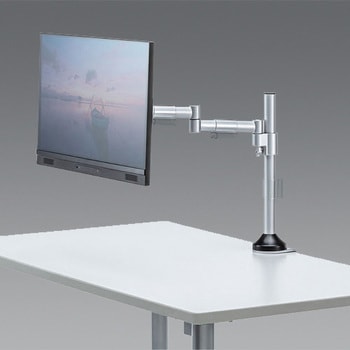 420mm モニターアーム(水平可動) エスコ