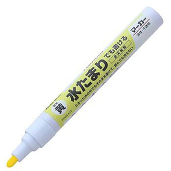 [黄/中字] 油性ペイントマーカー(蛍光/全天候型) エスコ