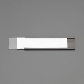 30x100mm ラベルホルダー(マグネット付/5組) エスコ