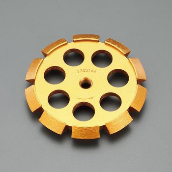 Φ100x10mm ダイヤモンドカッター(V溝/ネジ付) エスコ