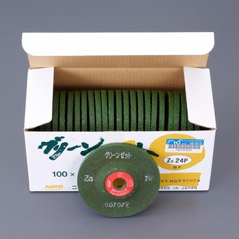100x6mm/ZG24P オフセット型砥石(25枚) エスコ