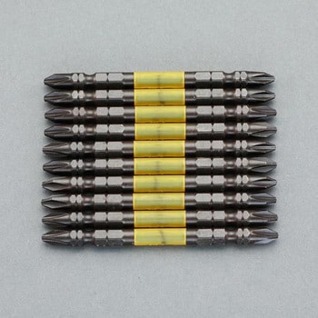 #2x 85mm 衝撃吸収ビット(高硬度/10本組) エスコ