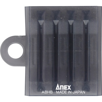 1/4"Hex ビットホルダー(5本組/クリアブラック) エスコ