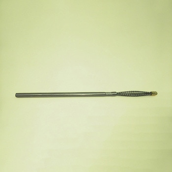3x100mm/3mm軸 軸付ワイヤーブラシ(楕円型) エスコ