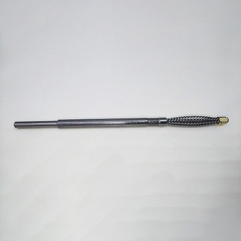 6x100mm/3mm軸 軸付ワイヤーブラシ(楕円型) エスコ