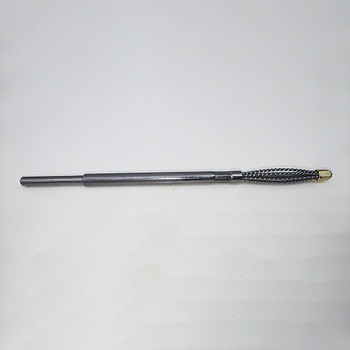 12x100mm/3mm軸 軸付ワイヤーブラシ(楕円型) エスコ