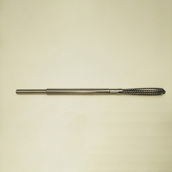 8x100mm/3mm軸 軸付ワイヤーブラシ(リング型) エスコ