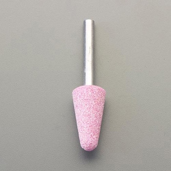 # 46・16x40mm/6mm軸 軸付砥石(PA) - エスコ