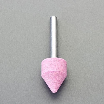 # 60・20x25mm/6mm軸 軸付砥石(PA) エスコ