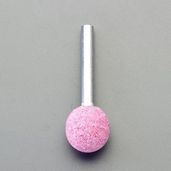 # 60・ 6x 6mm/6mm軸 軸付砥石(PA) エスコ