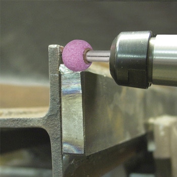 # 60・10x10mm/6mm軸 軸付砥石(PA) エスコ