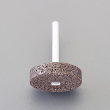 # 24・25x10mm/6mm軸 軸付砥石(A) エスコ