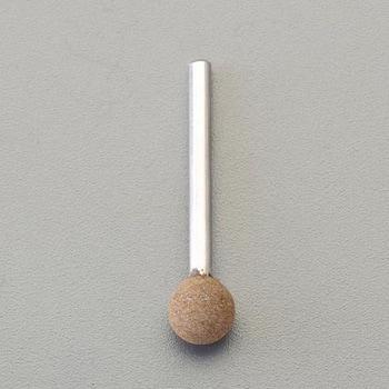 #100・ 8x 8mm/3mm軸 軸付ゴム砥石(ハード) エスコ