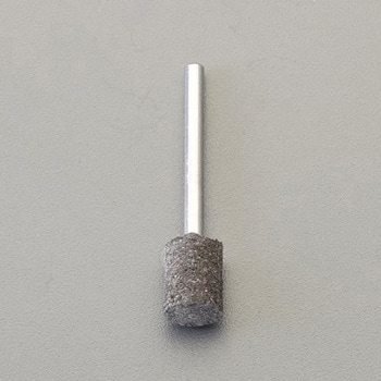 # 46・10x10mm/3mm軸 軸付ゴム砥石(ソフト) エスコ