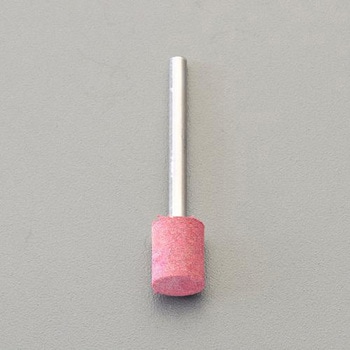 #120・ 8x10mm/3mm軸 軸付ゴム砥石(ソフト) エスコ