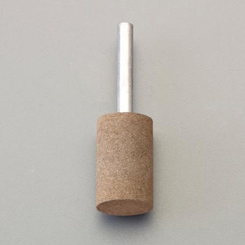 #100・16x32mm/6mm軸  軸付ゴム砥石(ハード) エスコ