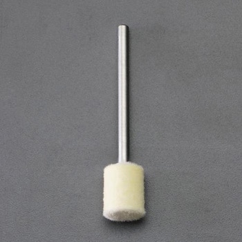 6x10mm/3mm軸 軸付フェルトバフ エスコ