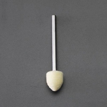 8x10mm/3mm軸 軸付フェルトバフ エスコ