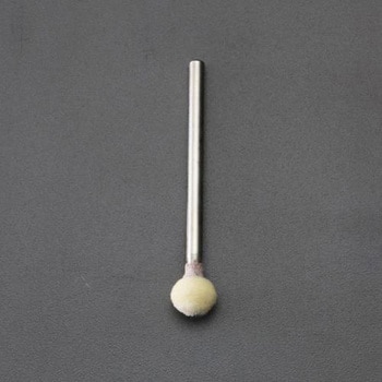 8x7.5mm/3mm軸 軸付フェルトバフ - エスコ