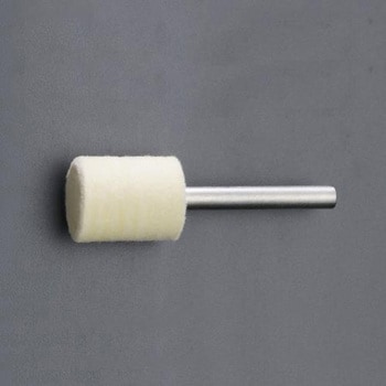 30x40mm/6mm軸 軸付フェルトバフ エスコ