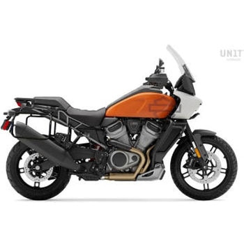 Inox サブフレームs for Atlas aluminum サイドパニアケースs HD Pan America | 3306-BL UnitGarage (ユニットガレージ)