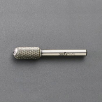 10x20x60mm/6mm軸 超硬カッター(スチール用) エスコ