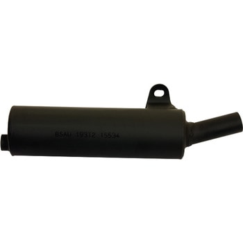 KAWASAKI KMX 125 82/01 ALUMINIUM SIL. Gianelli exhaust (ジャネリエキゾースト)