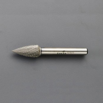 12x20x60mm/6mm軸 超硬カッター(スチール用) エスコ